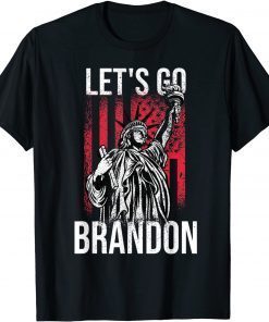 Anti Joe Biden Let's Go Brandon Biden US Flag Unisex Shirt