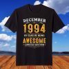Awesome Since December 1994 27th Birthday 27 Years Old Limited Shirt