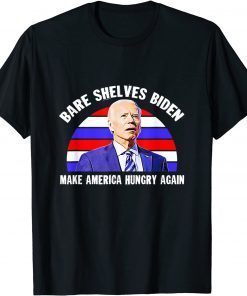 Bare Shelves Biden Anti Joe Biden Meme Classic Shirt