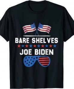 Bare Shelves Biden Is A Christmas Tee Shirt