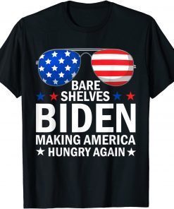 Let's Go Brandon Joe Biden Conservative Anti Liberal American Flag Classic T-Shirt