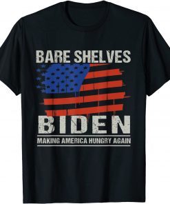 Bare Shelves Biden for Christmas Meme Unisex Shirt