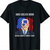Bare Shelves Biden making America Hungry Again US Flag Unisex Shirt