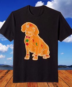 Beagle Gingerbread Dog Pet Lovers Christmas Holiday T-Shirt