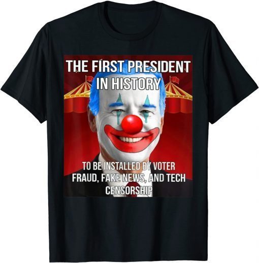 Biden Clown Halloween Costume Biden Clown Circus Classic Shirt