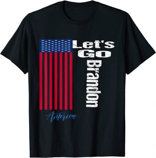 BidenLet's Go Brandon Joe Biden Conservative Anti 2021 Vintage US 2021 Shirt