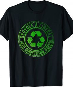 BidenRecycle A Liberal Into Something Useful Impeach Biden Us 2021 Shirt