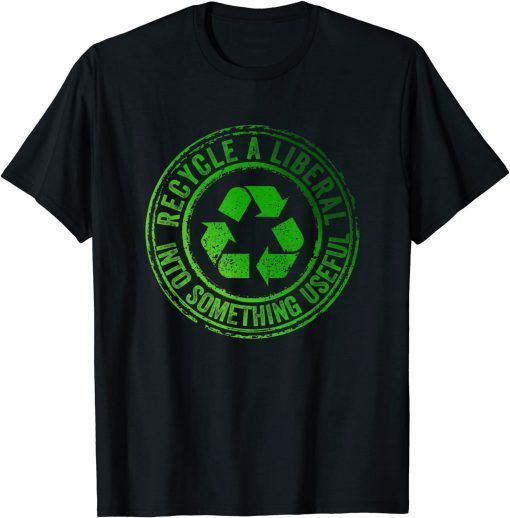 BidenRecycle A Liberal Into Something Useful Impeach Biden Us 2021 Shirt