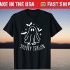 Black Bats & Boo Ghost Halloween Ghost Lover Spooky Season T-Shirt