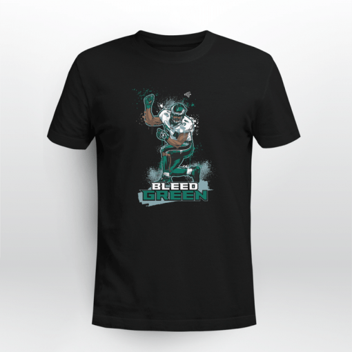 Bleed Green Jeremiah Trotter Gift Shirt