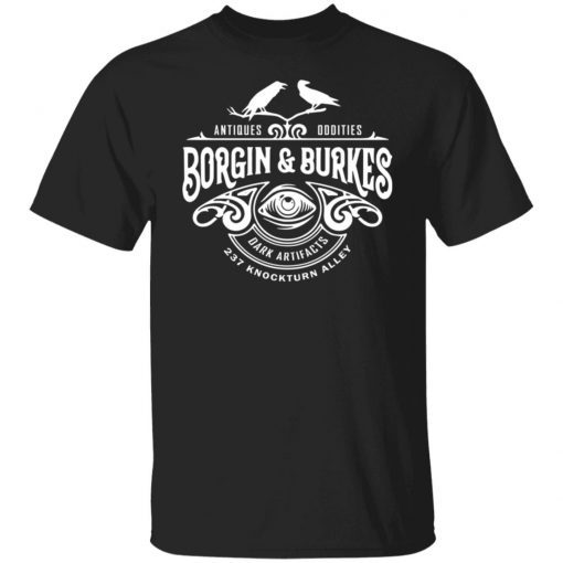 Borgin and Burkes Unusual and Ancient Wizarding Artefacts Wizard Gift shirt