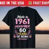 Born in November 1961 60th Birthday 60 Years Old T-Shirt