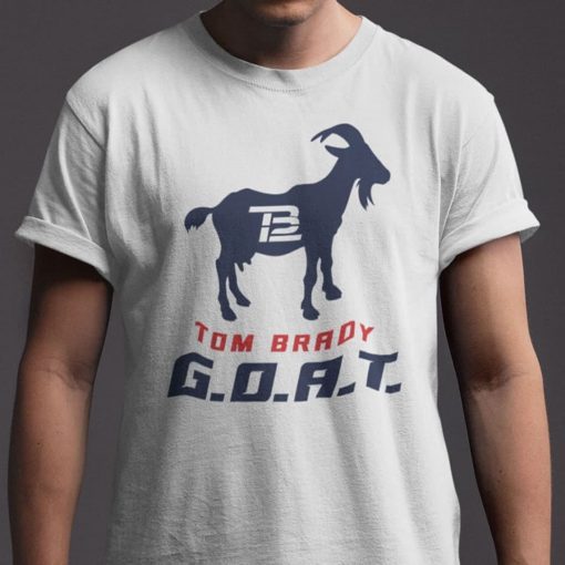 Brady Goat Tom Brady Goat TB12 Football Lovers Gift Shirt