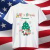 Candy Gamer Gnome Christmas Family Matching Group Costume T-Shirt