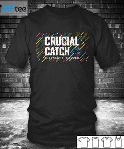 Carolina Panthers 2021 Crucial Catch Intercept Cancer Gift Shirt