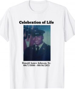 Celebration of Life for Ronnie Johnson Unisex Shirt