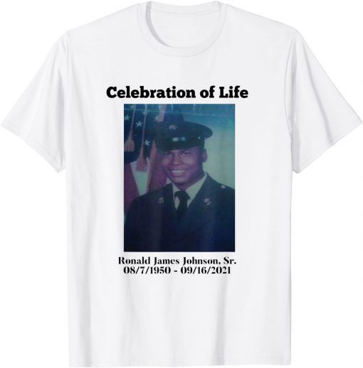 Celebration of Life for Ronnie Johnson Unisex Shirt