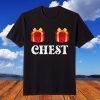 Chest Nuts Merry Christmas Party Holiday T-Shirt