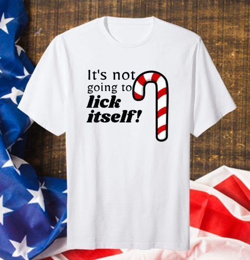 Christmas Adult Humor Lick Itself T Shirt