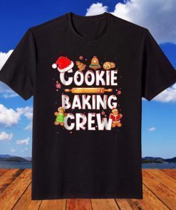 Christmas Cookie Baking Crew Pajamas Family Xmas T-Shirt