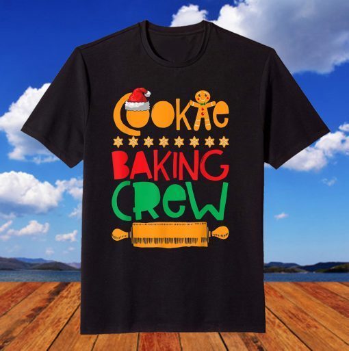 Christmas Cookie Baking Crew Xmas Pajamas Holiday T-Shirt