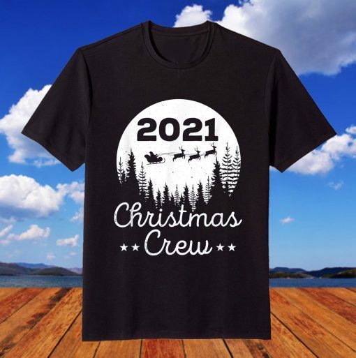 Christmas Crew 2021 Christmas Retro 90s Style T-ShirtChristmas Crew 2021 Christmas Retro 90s Style T-Shirt