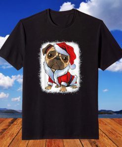 Christmas Santa Pug Pugmas T-Shirt