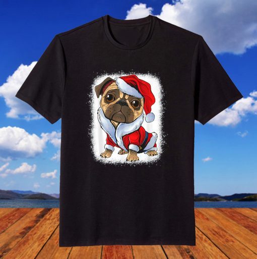 Christmas Santa Pug Pugmas T-Shirt