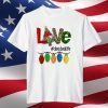 Christmas Tree Love Deedee Life Christmas Light T-Shirt