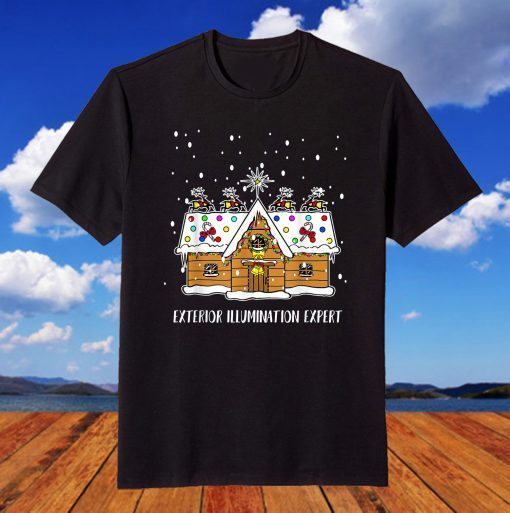 Christmas Vacation Decorations Exterior Illumination Expert T-Shirt