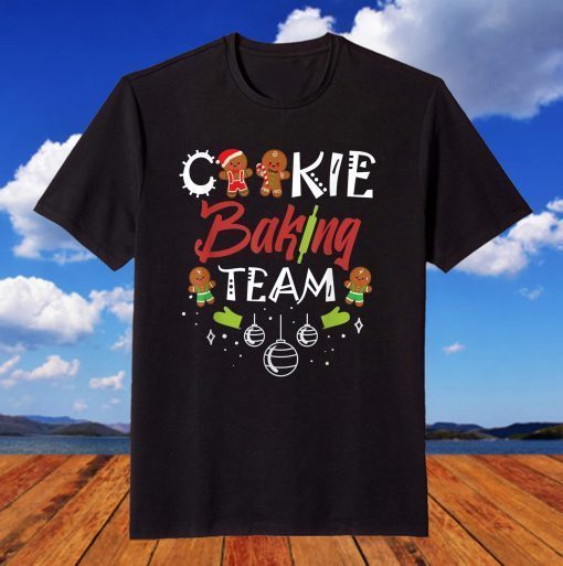 Cookie Baking Team Christmas Cookies Baker Gingerbread T-Shirt