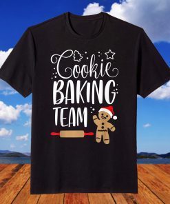 Cookie Baking Team Christmas Xmas Crew T-Shirt