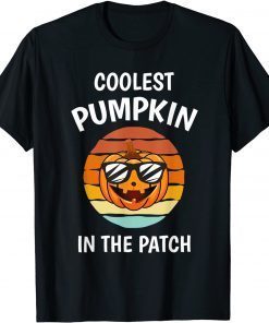 Coolest Pumpkin In The Patch Halloween 2021 Shirt