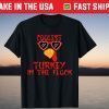 Coolest Turkey in the Flock Thanksgiving Patriotic Turkey T-Shirt