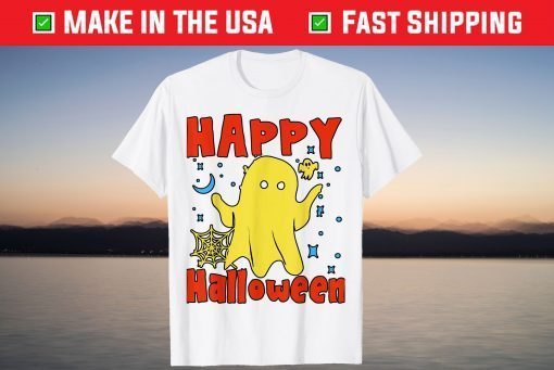 Costume Halloween Cute Ghost And Bats T-Shirt Costume Halloween Cute Ghost And Bats T-Shirt