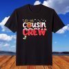 Cousin Crew Christmas 2021 Family Matching Pajamas Santa Elf T-Shirt