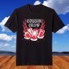 Cousin Crew Christmas Family Xmas Reindeer T-Shirt