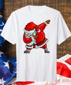 Dabbing Santa Claus Christmas T-Shirt