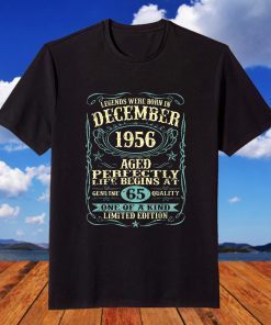 December 1956 65th Birthday 65 Year Old T-Shirt