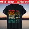 December Girl Stepping Into My Birthday Like a Queen Bday T-Shirt