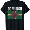 Distressed Dominica Flag Classic Shirt