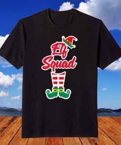 Elf Squad Family Matching Christmas T-Shirt