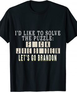 F Joe Biden Let's Go Brandon Chant Gift Shirt