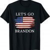 FJB Let's Go Brandon Chant Usa Flag Unisex Shirt