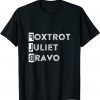 Foxtrot Juliet Bravo Impeach 46 Classic T-Shirt