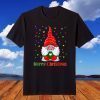 Gnome In Mask Gnome in Mask Merry Christmas -Shirt