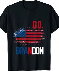 Go Brandon American Flag T-Shirt