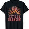 Go Brandon Let's Go 2024 Lets Go Vintage Sunset T-Shirt