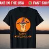 Golden Retriever Dog Halloween Happy Howl-o-ween T-Shirt