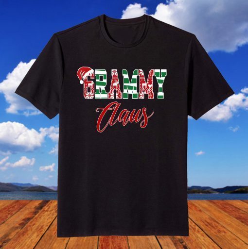 Grammy Santa Claus Matching Family Merry Christmas Gift T-Shirt